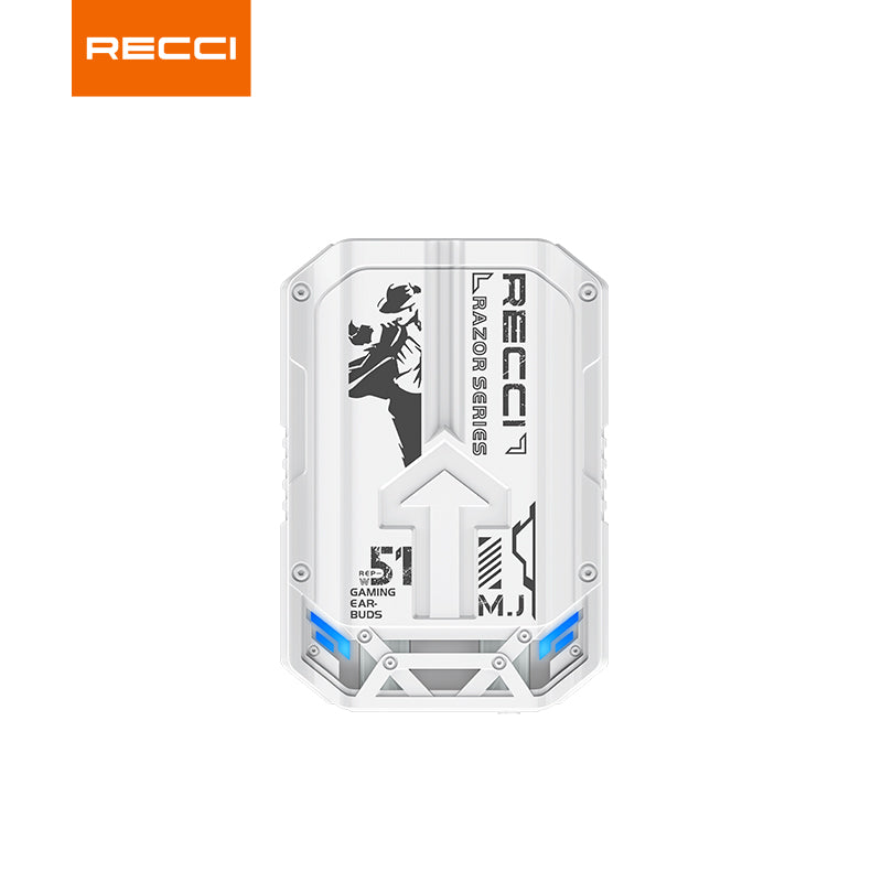 Recci REP-W51 RAZOR Earphones White